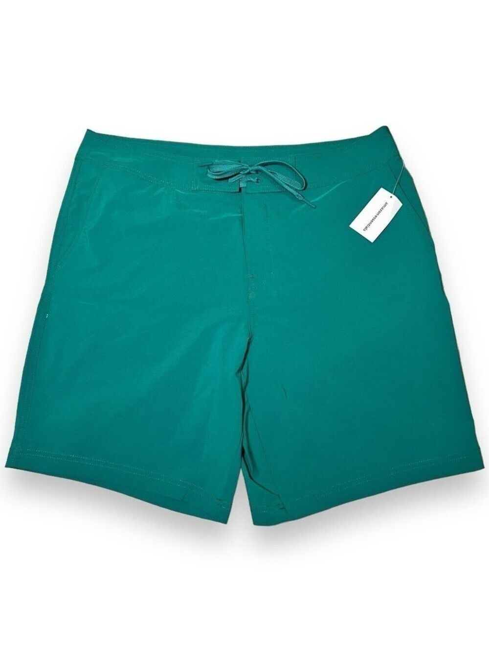 Amazon Essentials Men’s Board Shorts Teal Green Size Large